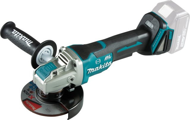 Makita Akku-Winkelschleifer DGA520ZX1 mit Paddelschalter 18 V Solo - Bild 1