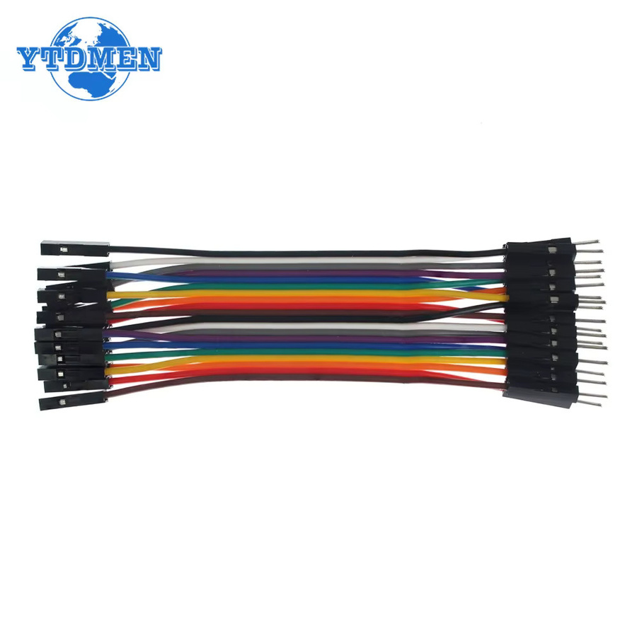 YTDMEN Dupont Jumper-Kabel-Set in Multicolor mit Stecker auf Stecker, Buchse auf Buchse und Stecker auf Buchse für Arduino und Raspberry Pi (10 cm bis 30 cm) - Bild 2