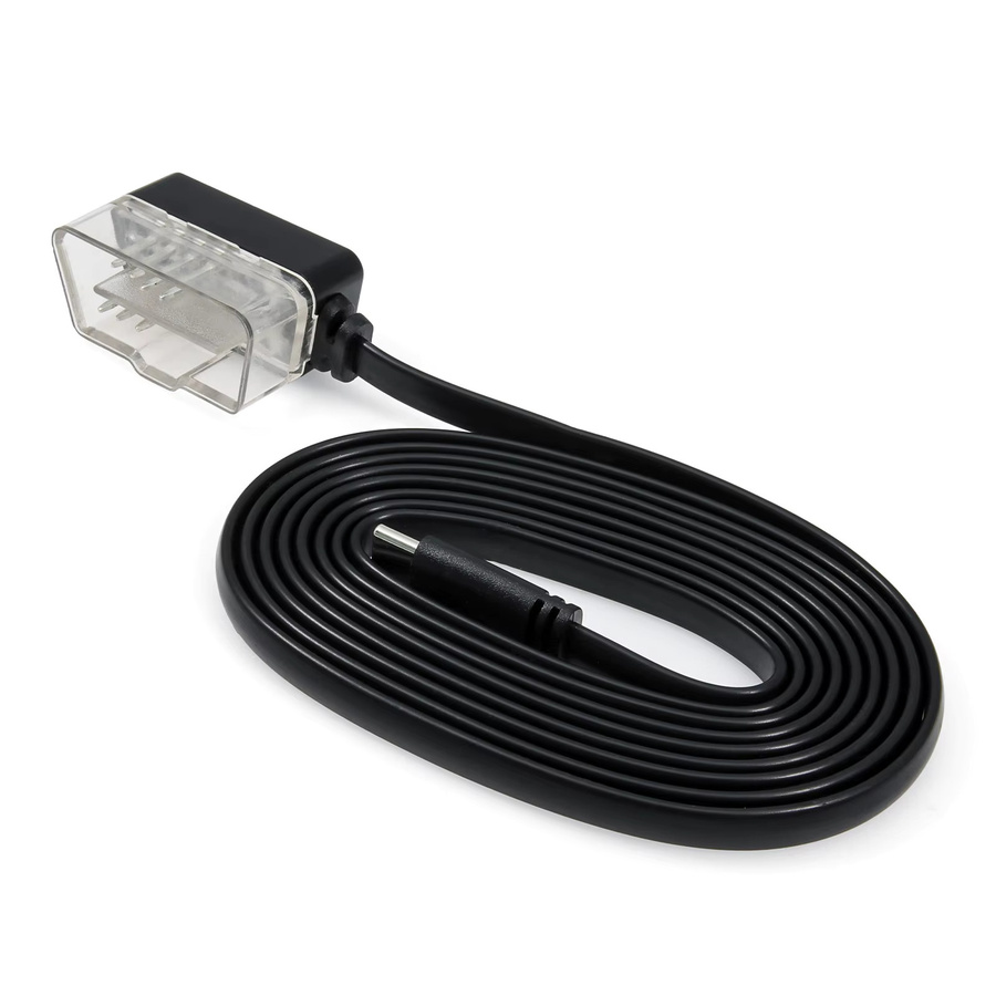 RYSJM Auto Head-Up-Display Verbindungskabel mit USB-C Anschluss in Schwarz für HUD OBD2 Adapter - Bild 3