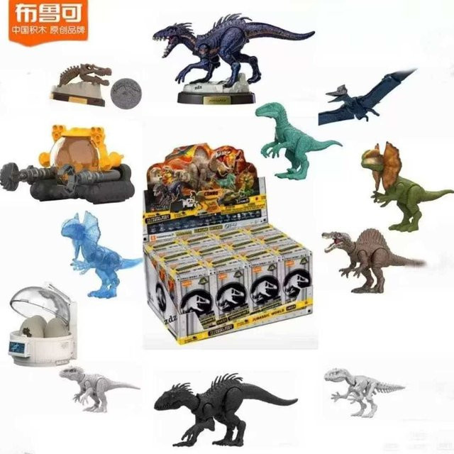 Blokees Dinosaurier-Serie 3 Blind Box, Bausteine, Dinosaurier, Jurassic World - Bild 1