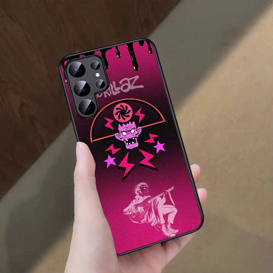 Handyhülle im Gorillaz Band Design für Samsung Galaxy S24 FE, S25 Ultra, S20 Lite, S21, S22, S23, S24 und S22 Ultra 5G in Multicolour - Bild 2