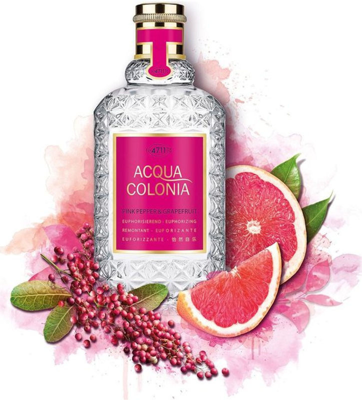 4711 Acqua Colonia Pink Pepper & Grapefruit Eau de Cologne für Damen, fruchtig - Bild 1