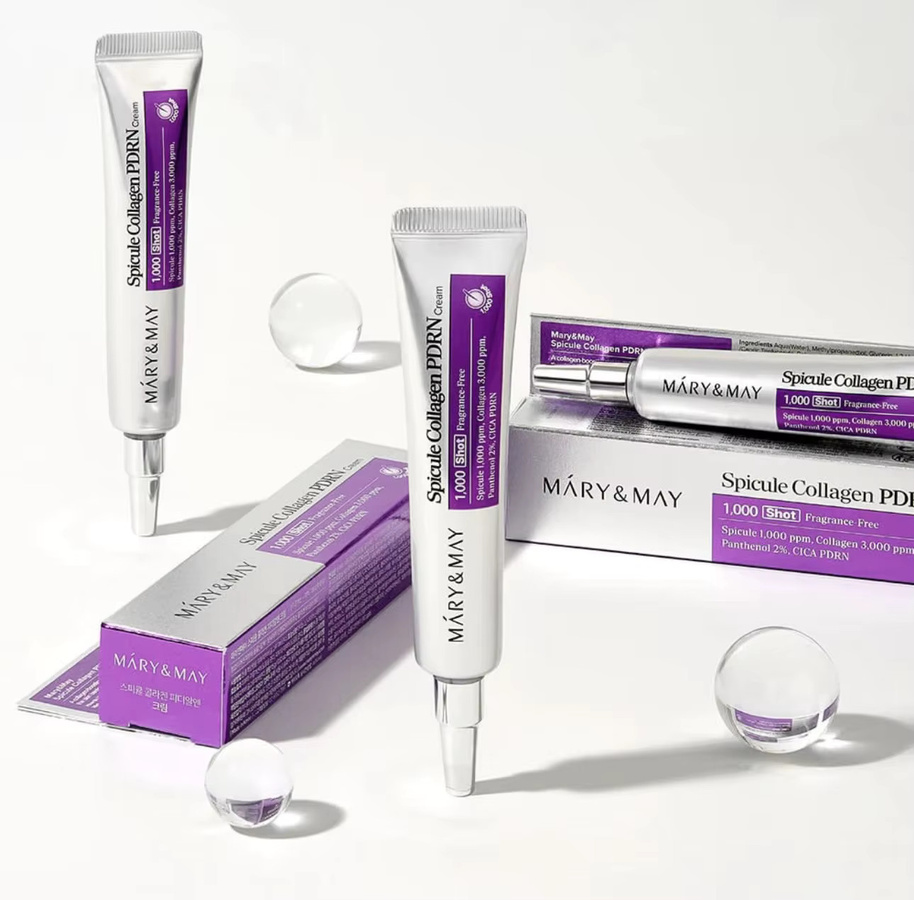 Mary&May Spicule Retinol Kollagen PDRN Creme, Gesichtspflege mit Panthenol - Bild 2