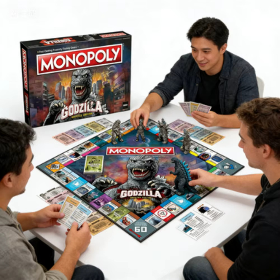 Hasbro Monopoly Godzilla Monster Edition, Brettspiel, 2-6 Spieler - Bild 4