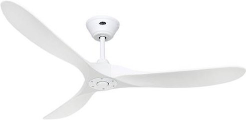 CasaFan ECO GENUINO 152 MW-MW Deckenventilator in Weiß Matt, Durchmesser: 1520 mm, Höhe: 285 mm - Bild 1