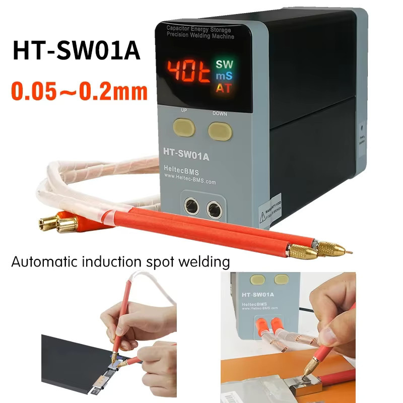 XPGTool 10,6 kW Punktschweißgerät für 18650/21700 Batterien und Energiespeicher mit LED-Anzeige für LiFePO4, NCM und Nickelblech - Bild 3