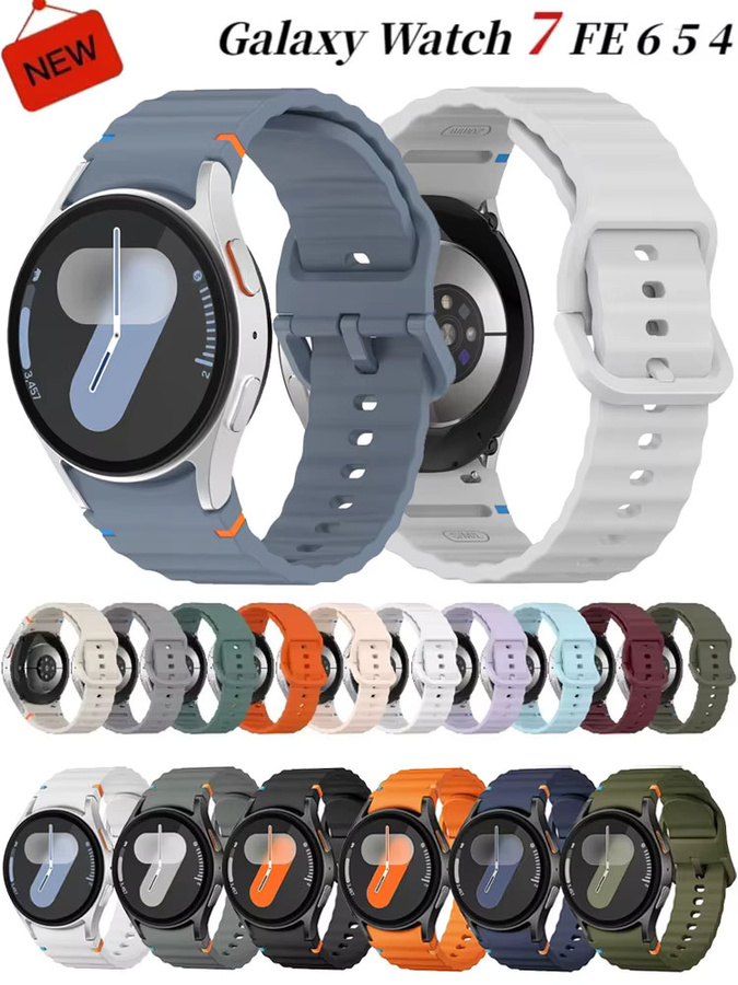 Samsung Silikonarmband, Schwarz, Unisex - Bild 6