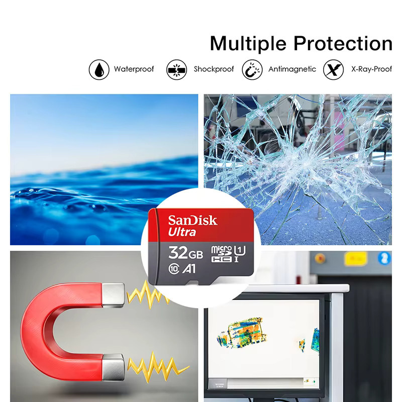 SanDisk Micro SD Speicherkarte A1 SDXC Class 10 U1 mit Adapter - Bild 4