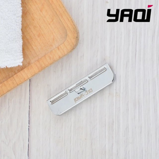 YAQI Excalibur Single Edge Sicherheitsrasiererkopf, Chromfarben, Herren - Bild 1