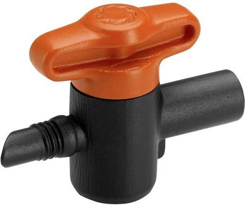 Gardena Micro-Drip-System Regulierventil in Orange, 5 Stück - Bild 1
