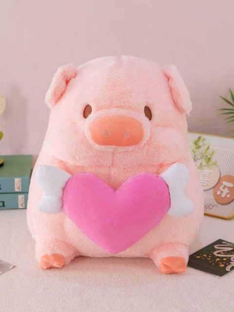 Lulu Schweinchen Rosa, Plüschtier, 42cm - Bild 1
