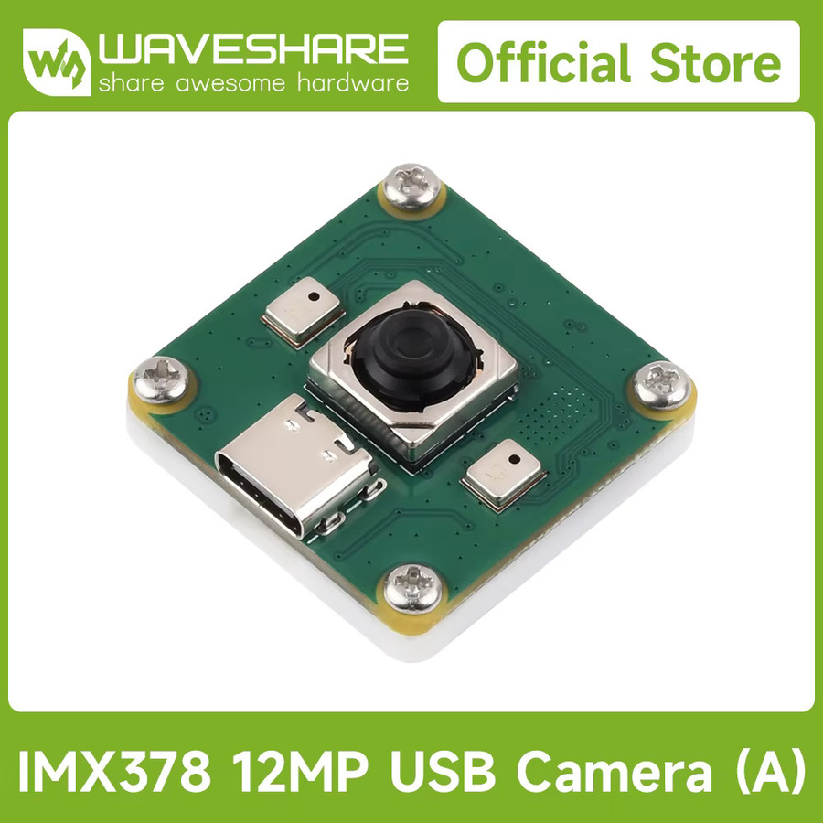 Waveshare IMX378 12 MP USB-Kamera (A) mit 30 FPS und verbesserter Low-Light-Empfindlichkeit für Raspberry Pi 5 - Bild 2