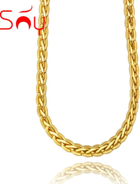 sny Halskette Seilkette, vergoldet, Kupfer, Unisex - Bild 1