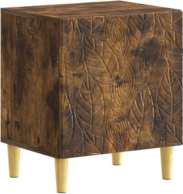 vidaXL Nachttisch in Geräucherte Eiche, modern, B/T/H: 43 x 34,5 x 50 cm - Bild 1