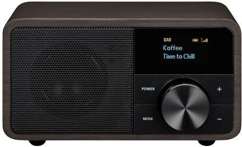 Sangean Genuine Mini DDR-7 Tischradio mit DAB+, UKW, Bluetooth und AUX in Dunkelbraun - Bild 1