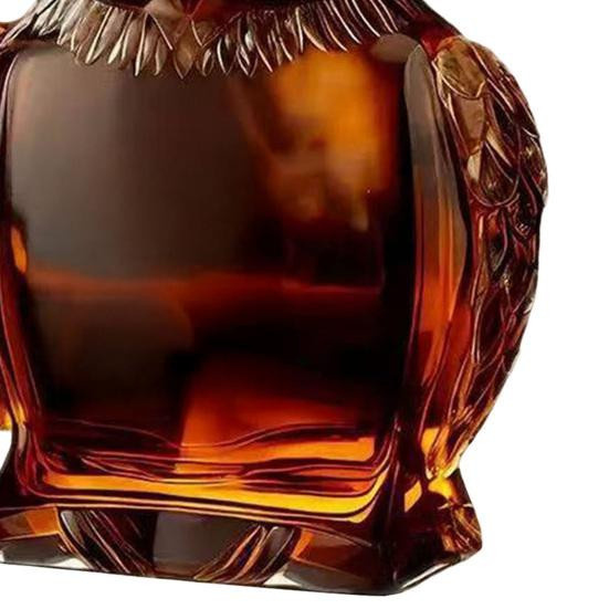 Dekorative Eulen-Whiskyflasche aus Borosilikatglas von zhutianb, transparente Tierkaraffe für deine Heimbar, 180 ml oder 350 ml - Bild 7