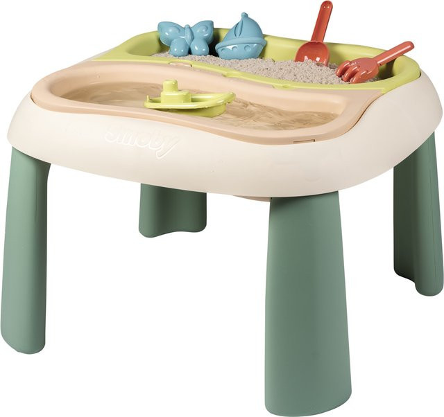 Smoby Sand- und Wasserspieltisch aus Recycling-Kunststoff in Mehrfarbig für Kinder ab 18 Monaten - Bild 1