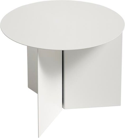 HAY Slit Beistelltisch aus Metall in Weiß - Bild 1