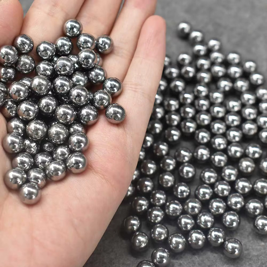 300 Stück Stahlkugeln 8 mm von Aobang in Silber aus Edelstahl für G5-Schleudern - Bild 4