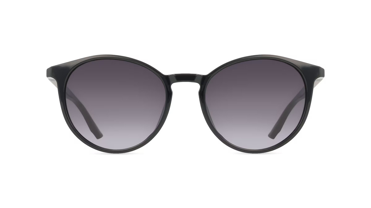 Calvin Klein CK24539S Sonnenbrille, Vollrand, Rund, Kunststoff, Unisex, schwarz - Bild 1