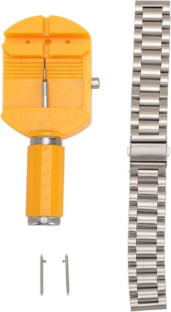 Neoglint Uhrenarmband Edelstahl, Matt Gebürstet, Silber, 20 mm, Unisex - Bild 1
