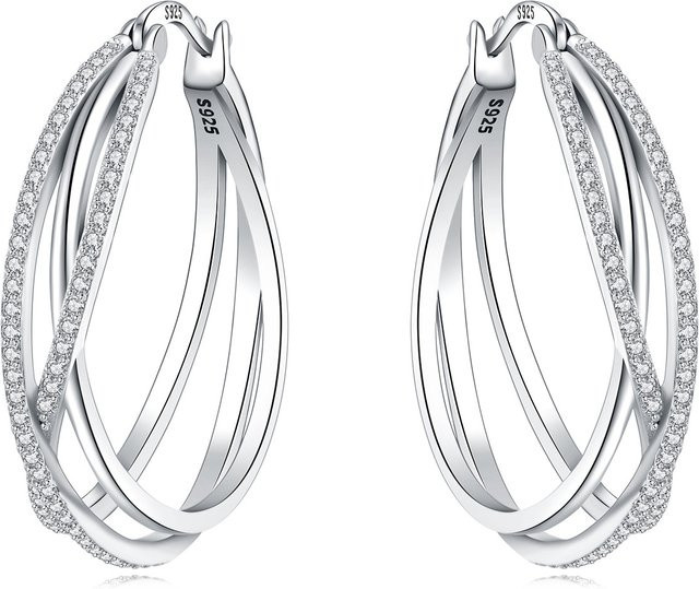 Orstarry Ohrringe, 925 Sterling Silber, Damen - Bild 1