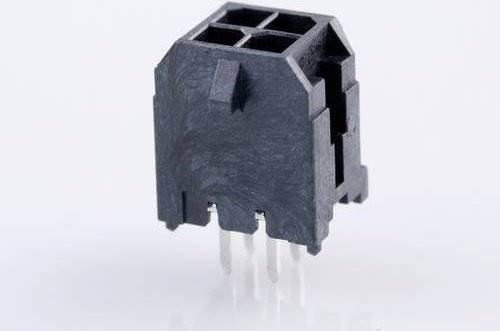 Molex Einbau-Stiftleiste Standard in Schwarz mit Goldkontakten, Rastermaß 3.00 mm - Bild 1
