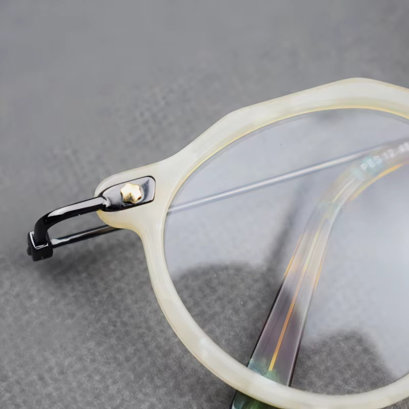 F·DRACON PES12 Korrektionsbrille, rund, Vollrand, Unisex - Bild 1