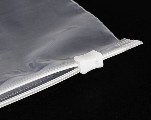TRU Components Zip-Beutel aus Polyethylen, transparent, B: 12,0 cm, L: 17,0 cm - Bild 1
