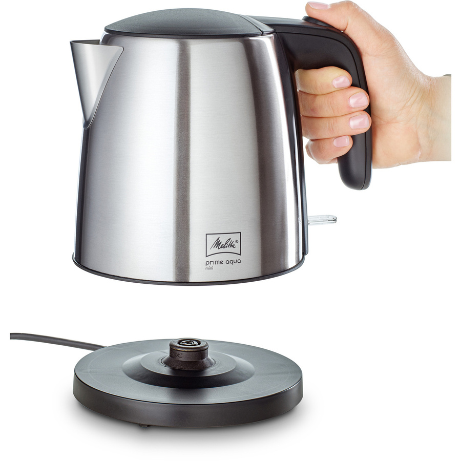 Melitta Wasserkocher Prime Aqua mini in Silber aus Edelstahl und Kunststoff mit Auto-Shutoff - Bild 2