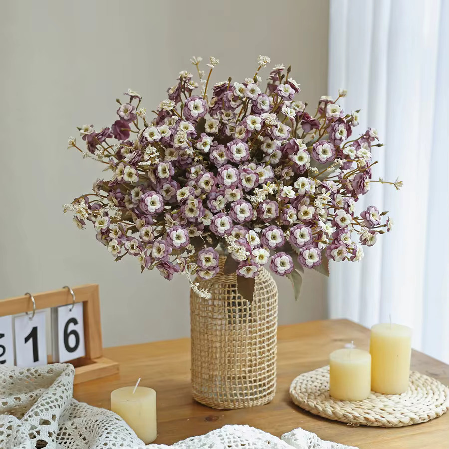 Künstliche Seidenrose für Tischdekoration, Brautstrauß und Garten-DIY - Bild 1