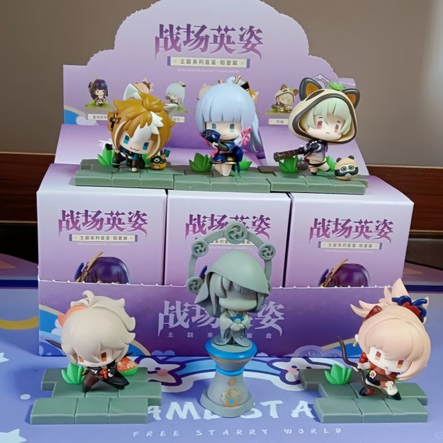 Bandai Genshin Impact Action Figure, Blind Box, Einzelfigur - Bild 1