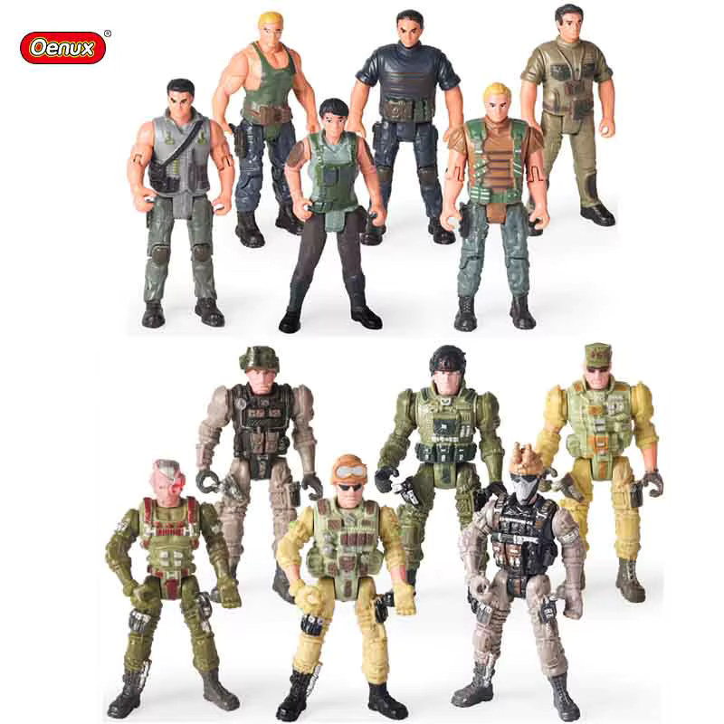 Oenux Explorer Soldaten-Actionfigur Polizist, 1/12 Maßstab - Bild 3