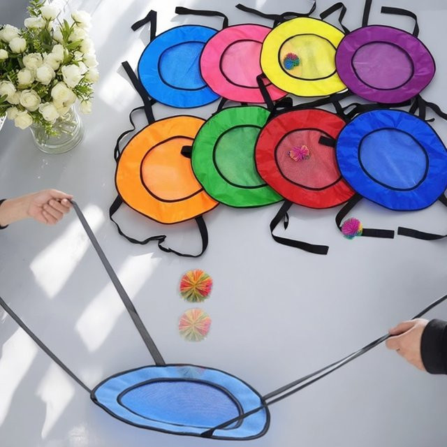 soulbao Kinder Outdoor Werfen Fangen Ball Spielzeug, Bunt / Mehrfarbig - Bild 1