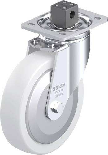 Blickle Stahlblech-Lenkrolle LH-SPO 200G-CS13-FA mit Rad-Durchmesser 200 mm und einer Tragfähigkeit von 900 kg - Bild 1