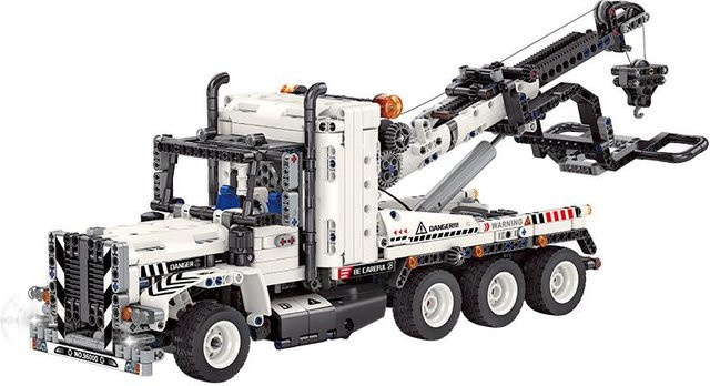 6-in-1 Stadttechnik Bausteine Anhänger Zugfahrzeug, Fahrzeuge, ab 14 Jahren - Bild 1