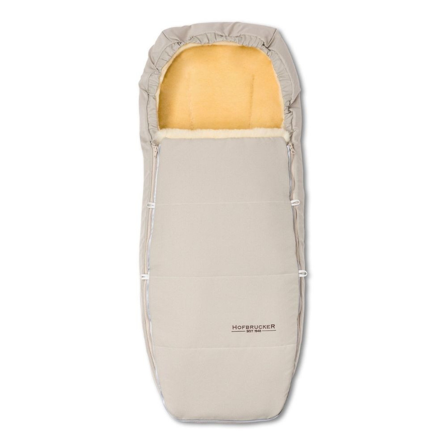Hofbrucker Lammfellfußsack Alaska für Cybex Priam in Beige - Bild 1