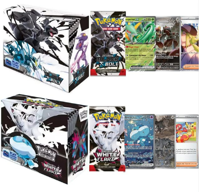 Bandai Pokémon Karte, Englisch, Schwarz, Weiß, Bunt / Mehrfarbig - Bild 1