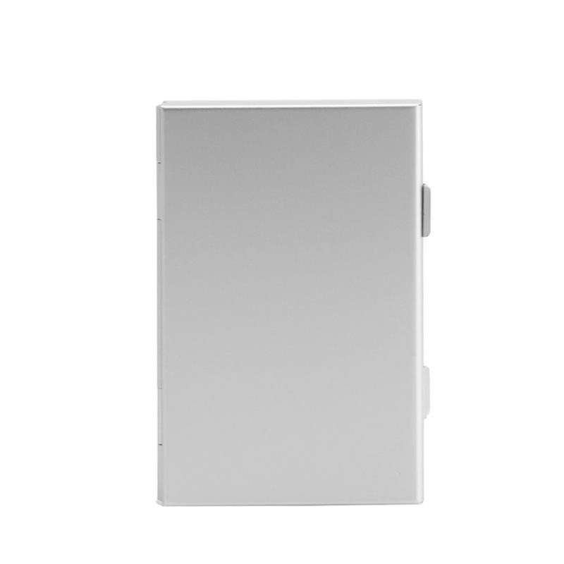 Mr. Dark Aluminium-Speicherkarten-Aufbewahrungskoffer für 24 TF-Micro-SD-Karten in Silber - Bild 5