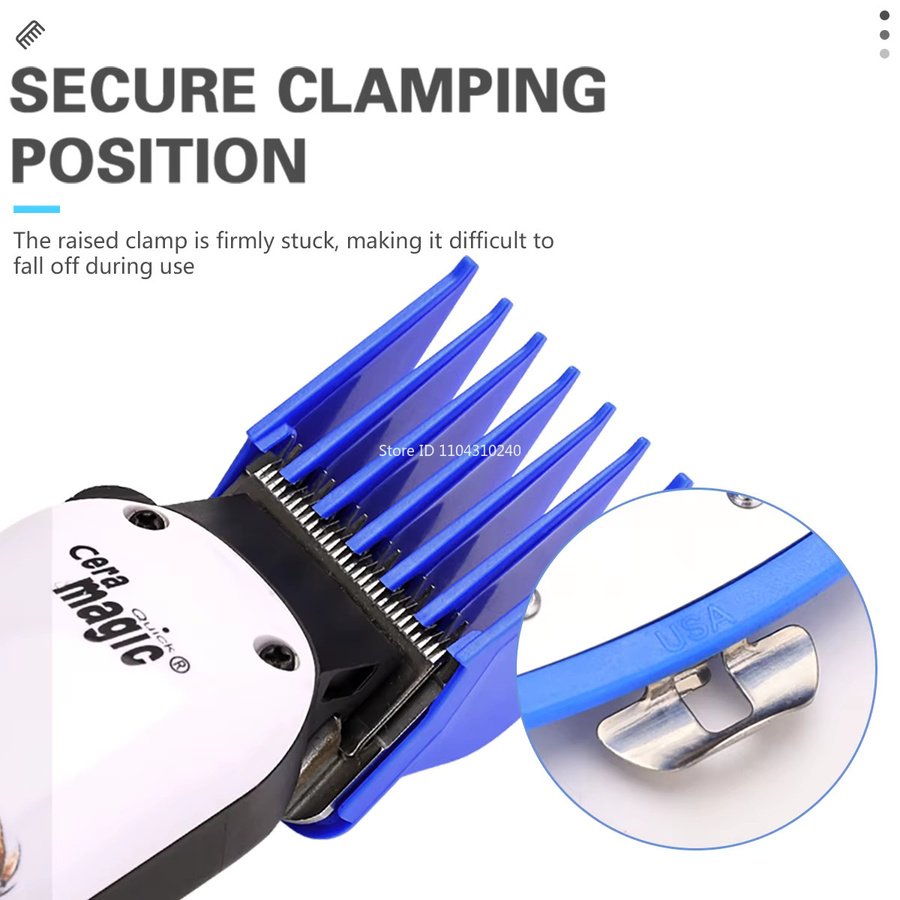 Kemei Haarschneidemaschinen-Aufsätze, Unisex, Ersatzset für Haare - Bild 2