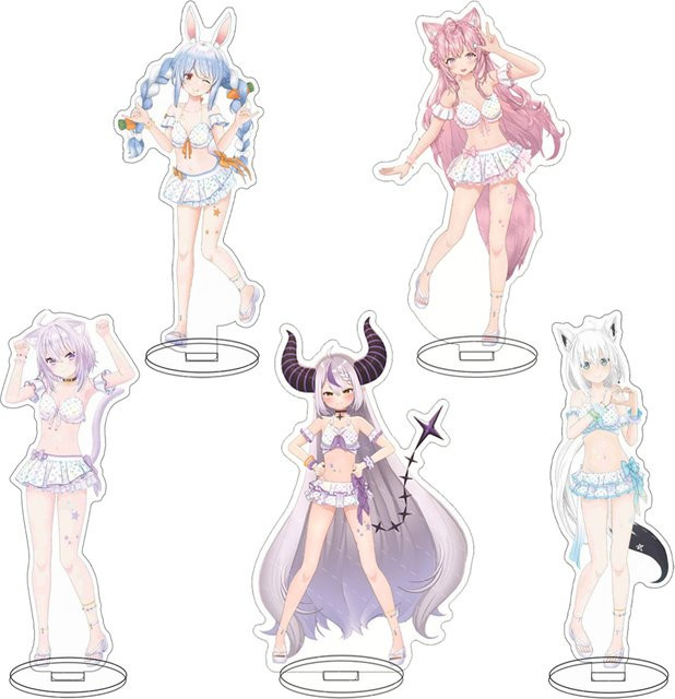 Hololive Anime Acrylfigur, Einzelfigur, 16cm, Kunststoff, Bunt / Mehrfarbig - Bild 1