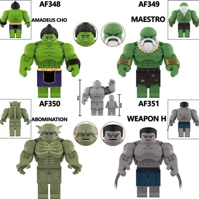Marvel Superhelden, Bausteinspielzeug, Montagepuzzle - Bild 1