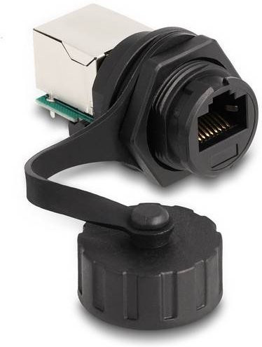 Delock 87954 RJ45-Einbaumodul Keystone in Schwarz - Bild 1