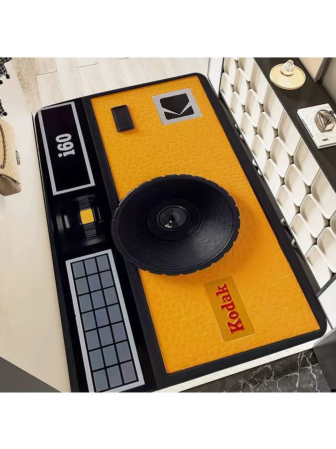 K-Kodak Logo Bodenmatte im nordischen Stil als rutschfeste Druckteppich für Wohnzimmer und Schlafzimmer - Bild 7
