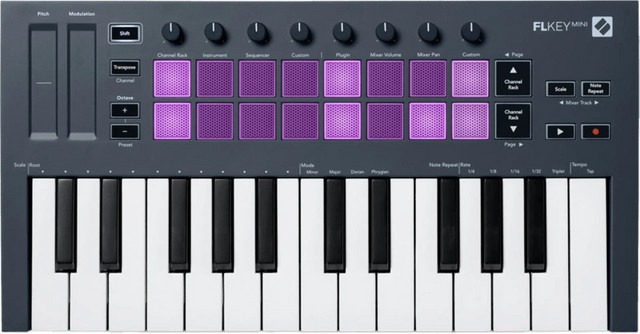 Novation FLkey Mini Keyboard Schwarz - Bild 1