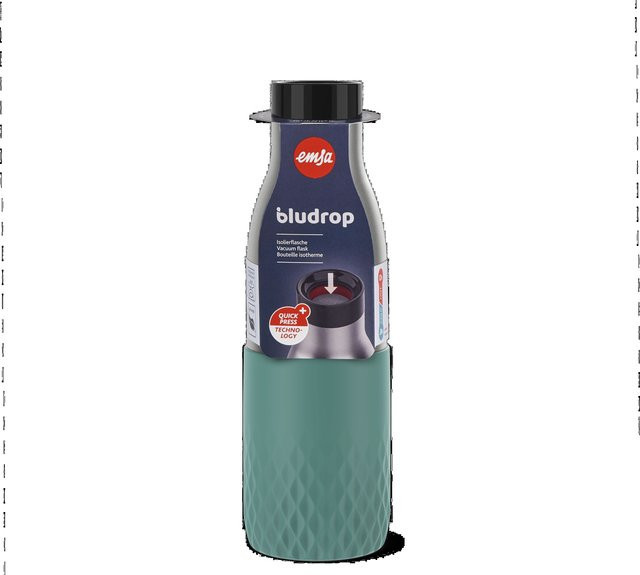 Trinkflasche emsa BLUDROP in Green und Turquoise - Bild 1