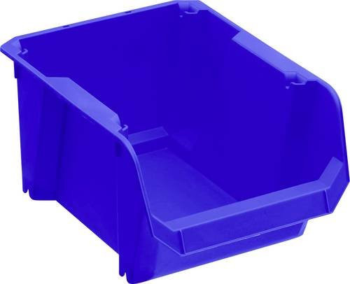 Stanley Lagersichtkasten aus Kunststoff, Blau, Wandmontage - Bild 1