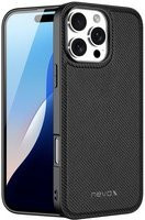 Nevox StyleShell Nylo Handyhülle für iPhone 16 Pro in Schwarz - Bild 1