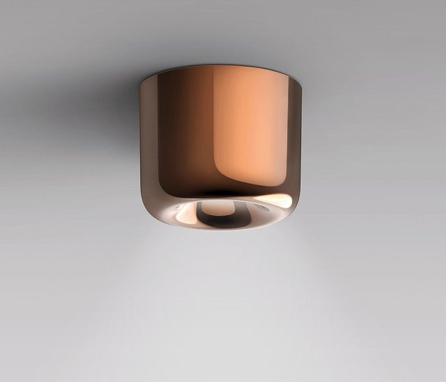 Serien Lighting Cavity Ceiling L LED-Deckenstrahler in Bronze mit Glas-Streuscheibe, dimmbar, warmweiß 3000K - Bild 1