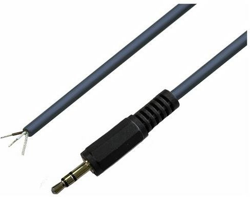 BKL Electronic 1101052 Klinken-Steckverbinder 3,5 mm Stereo in Schwarz, 3-polig - Bild 1